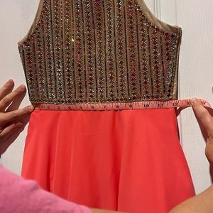 Girl’s rhinestone dress